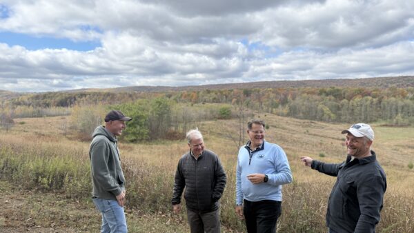 Argall, Twardzik Review Abandoned Mine Land Reclamation Site
