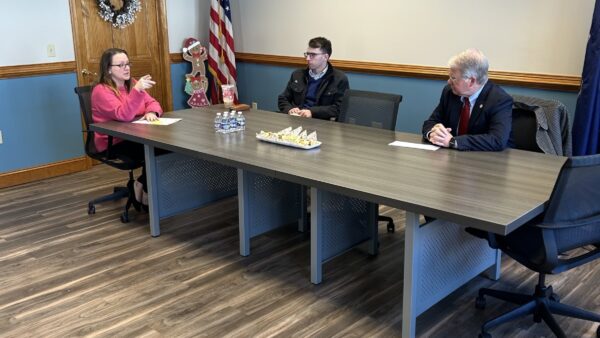 Argall Tours Newly Upgraded Municipal Building in Foster Township