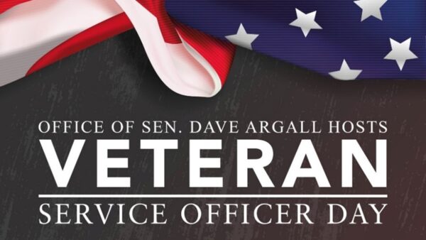 February 24: Veteran Service Officer Day + more news from Sen. Argall