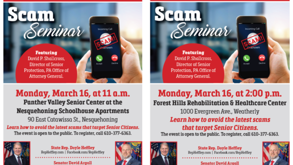 March 16: Scam Seminars in Carbon County