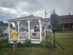 A picture of the America 250 Celebration in Beaver Meadows.