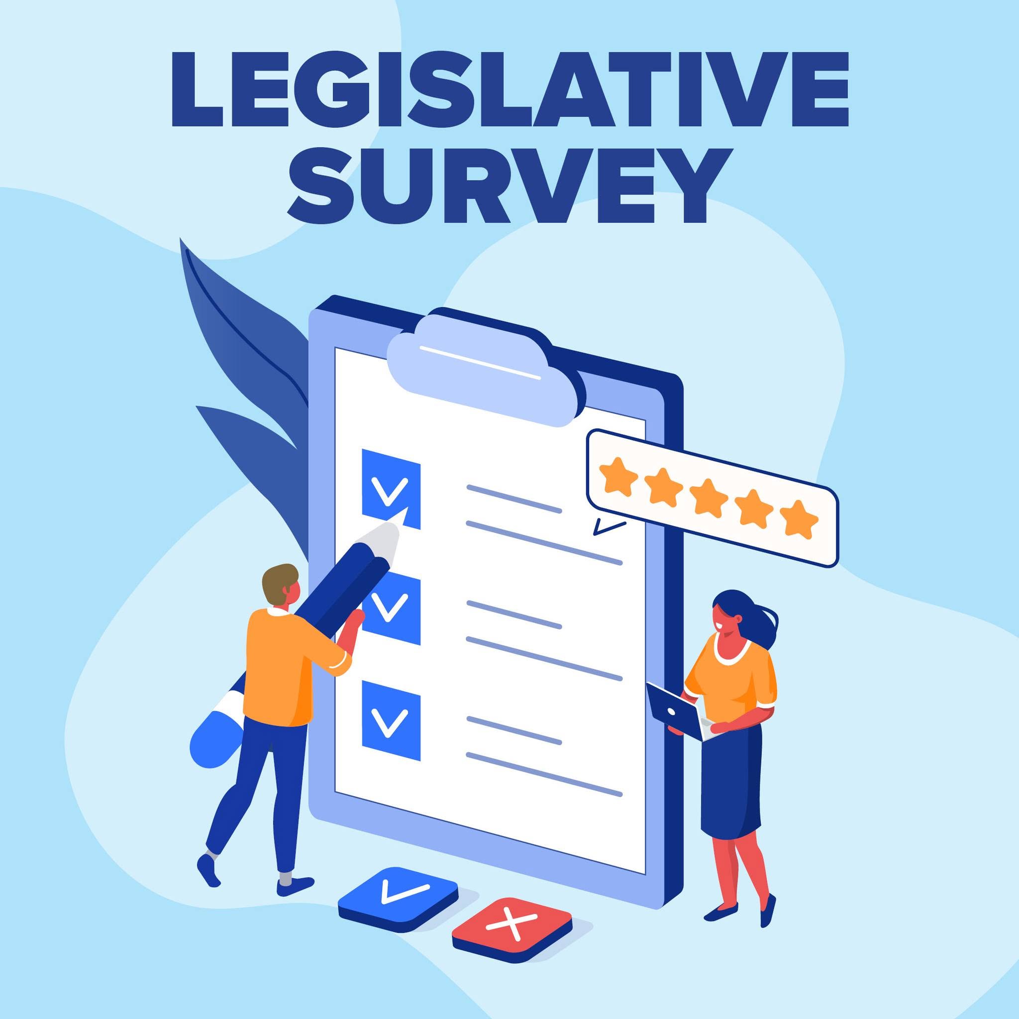 Sen. Argall’s legislative survey.