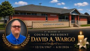 A picture remembering the late David Wargo of Summit Hill.