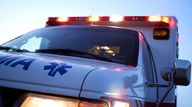 an ambulance.