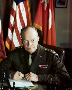 President Dwight D. Eisenhower.
