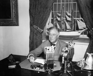 former President of the United States, Franklin Delano Roosevelt.