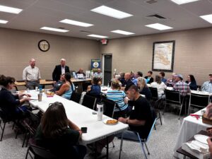 recent town hall with Sen. Argall and Rep. Jamie Barton.