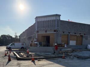 A picture of the future site of the Temple Dental Education Center & Clinic in Downtown Tamaqua.