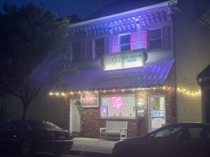 Gigi’s Ice Cream Shop in downtown Tamaqua.