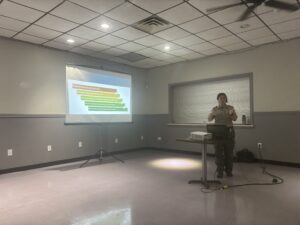 recent meeting regarding safety at Glen Onoko Falls.
