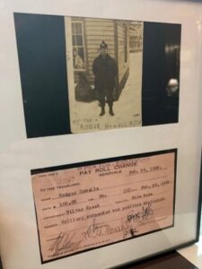 Sen. Argall’s great-grandfather and his pink slip.