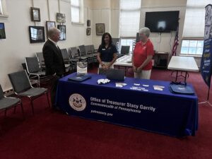 Sen. Argall and Rep. Doyle Heffley’s Unclaimed Property Event in Palmerton.