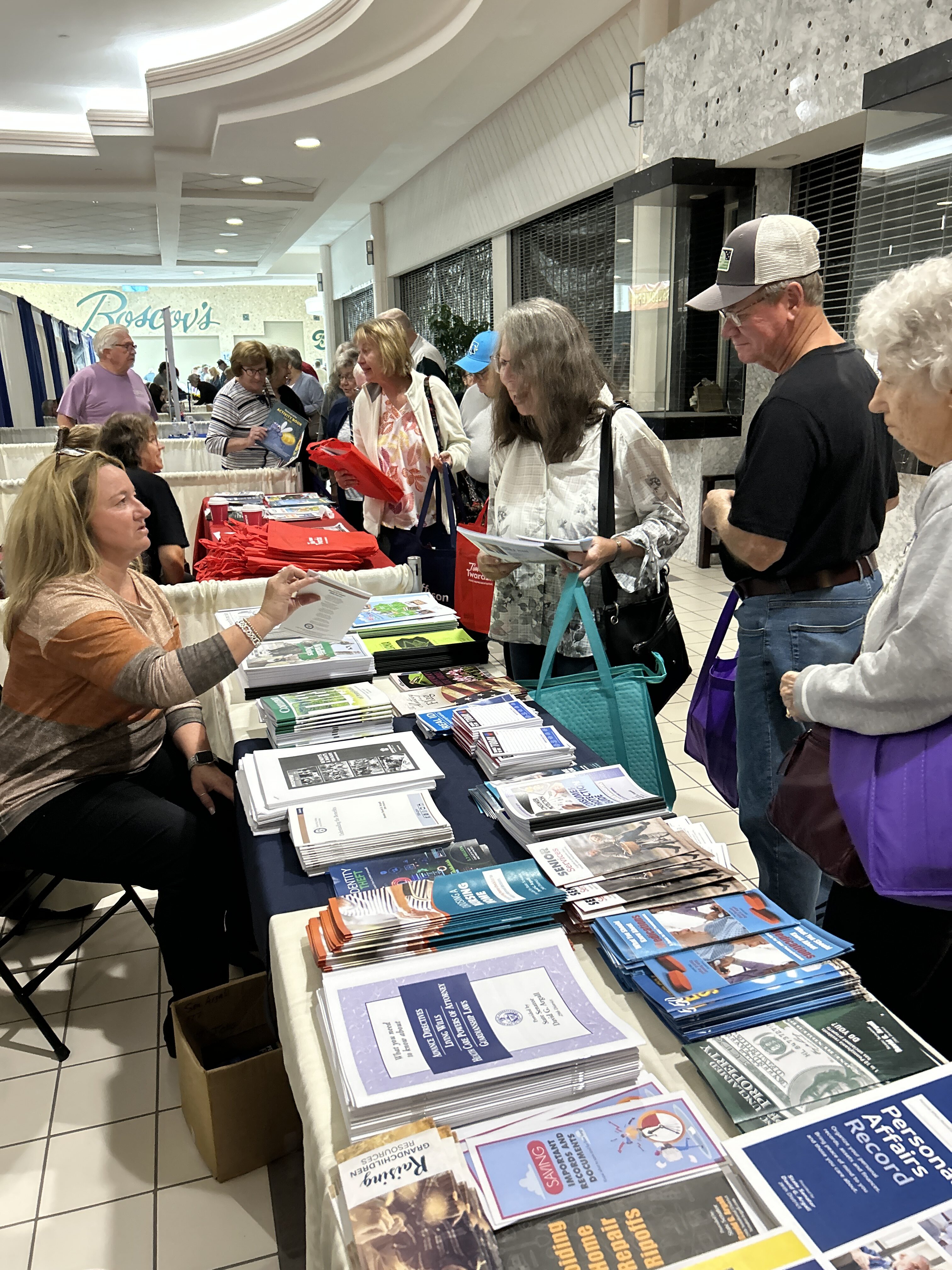 Diakon Senior Expo at the Fairlane Village Mall.